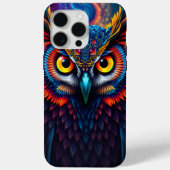 Electric Dream Owl Case-Mate iPhoneケース (裏面)