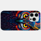 Electric Dream Owl Case-Mate iPhoneケース (裏面 (横))