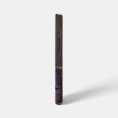 Electric Dreams - Futuristic Shanghai Skyline, A C iPhoneケース (左側面)