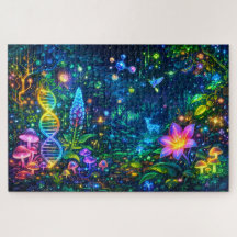 Electric Eden: ネオンジャングルの野生生物とサイバーDNA
