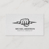 Electric Electrical Electrician Professional  名刺 (正面)