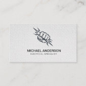 Electric Electrical Electrician Professional  名刺 (正面)