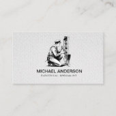 Electric Electrical Electrician Professional  名刺 (正面)