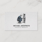 Electric Electrical Electrician Professional 名刺 (正面)