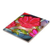 Electric Elegance in Rose  タイル (側面)