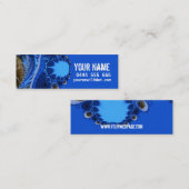 ELECTRIC Fractalプロファイルカード スキニー名刺 (正面/裏面)