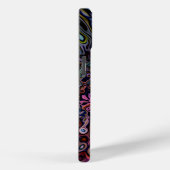 Electric Fractal Kaleidoscope Abstract Design Case-Mate iPhoneケース (裏面 / 右)