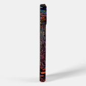 Electric Fractal Kaleidoscope Abstract Design Case-Mate iPhoneケース (裏面 / 右)