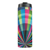 Electric Geometry Radio Waves & Sunrays Art Deco タンブラー (正面)