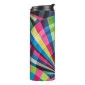 Electric Geometry Radio Waves & Sunrays Art Deco タンブラー (回転左)