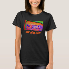 "Electric Graffiti Gates" レディースTシャツ Tシャツ