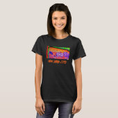 "Electric Graffiti Gates" レディースTシャツ Tシャツ (正面フル)