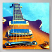 electric guitar ポスター (正面)