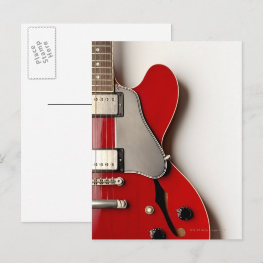 Electric Guitar 12 ポストカード (正面/裏面)
