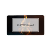 Electric guitar on fire                            ラベル (正面)