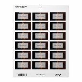 Electric guitar on fire                            ラベル (フルシート)