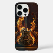 Electric guitar on fire                            Case-Mate iPhoneケース (裏面)