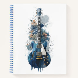 🎸 Electric Guitar Vibes Spiral Notebook 🎶🔥 ノートブック