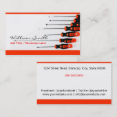 Electric/ Handyman Business card 名刺 (正面/裏面)