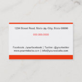 Electric/ Handyman Business card 名刺 (裏面)