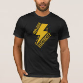 Electric Laugh Lightning Bolt Art Tシャツ (正面)
