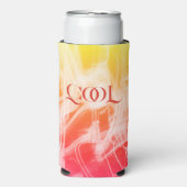 Electric Light Lines Gradient Abstract. スリム缶クーラー (Seltzer正面)