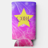 Electric Light Lines Gradient Abstract. スリム缶クーラー (裏面)