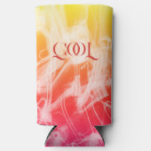 Electric Light Lines Gradient Abstract. スリム缶クーラー (正面)