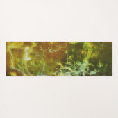 Electric Light Lines Gradient Abstract. ヨガマット (裏面(横))