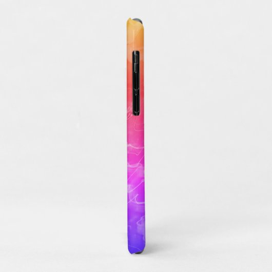 Electric Light Lines Gradient Abstract. Case-Mate iPhoneケース (裏面/左)