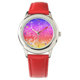 Electric Light Lines Gradient Abstract Modern. 腕時計