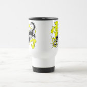 Electric Lightning Cat Mug - For Soccer Players トラベルマグ (中央)