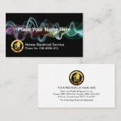 Electric Lightning Charge Your Name 名刺 (正面/裏面)