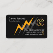 Electric Lightning Powers Electrician 名刺 (正面)