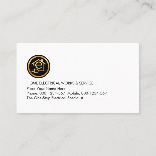 Electric Lightning Powers Your Name 名刺 (裏面)