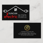 Electric Lightning Roof Circuit Plug 名刺 (正面/裏面)