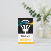 Electric Lightning Wave Powers Bulb 名刺 (スタンド正面)