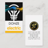 Electric Lightning Wave Powers Bulb 名刺 (正面/裏面)