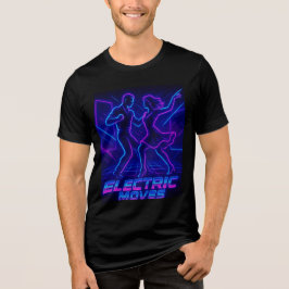 ELECTRIC MOVES NEON NIGHTS SALSA トライブレンドＴシャツ