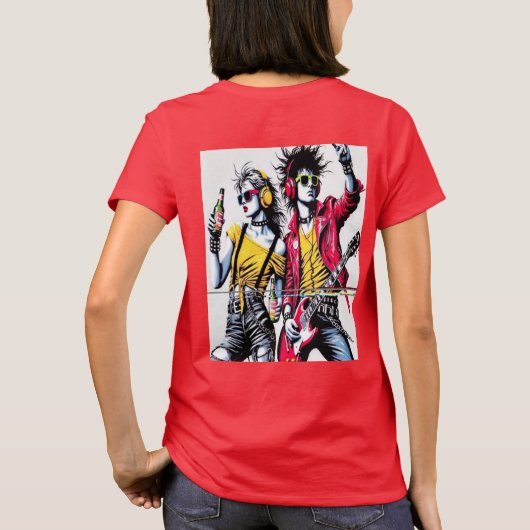Electric Music Rebels Tシャツ (裏面)