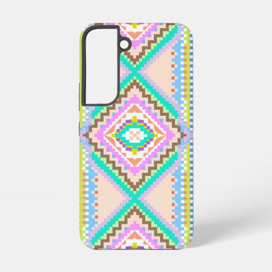 Electric Pastel Dream Kaleidoscope Samsung Galaxyケース (裏面)