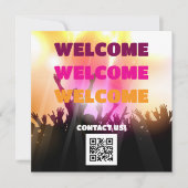 Electric Praise Church Connection Card カード (正面)