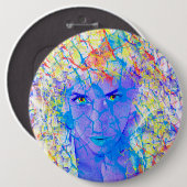 Electric Reality Pinbackボタン 缶バッジ (正面&裏面)