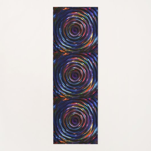 Electric Ripple Design ヨガマット (正面)