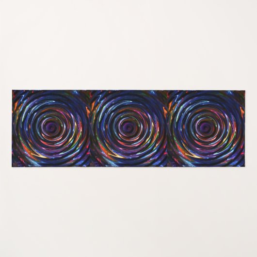 Electric Ripple Design ヨガマット (正面(横))