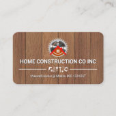Electric Saw Home On Wood Handyman Tools 名刺 (正面)