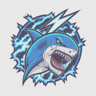 electric shark シール