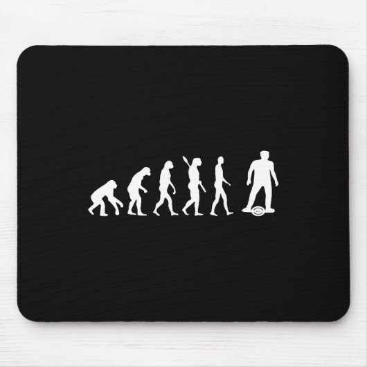 Electric Skateboard Evolution Monowheel Onewheel F マウスパッド (正面)