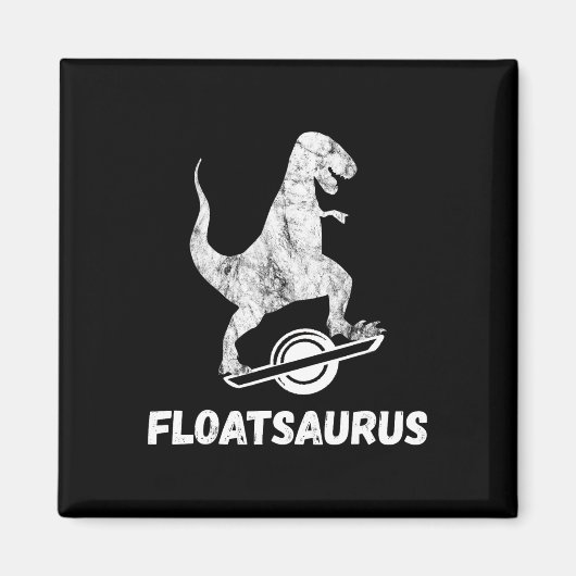 Electric Skateboard Float T-rex Saurus One Wheel V マグネット (正面)