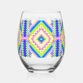 Electric Sky Weaver ステムなしワイングラス (右)